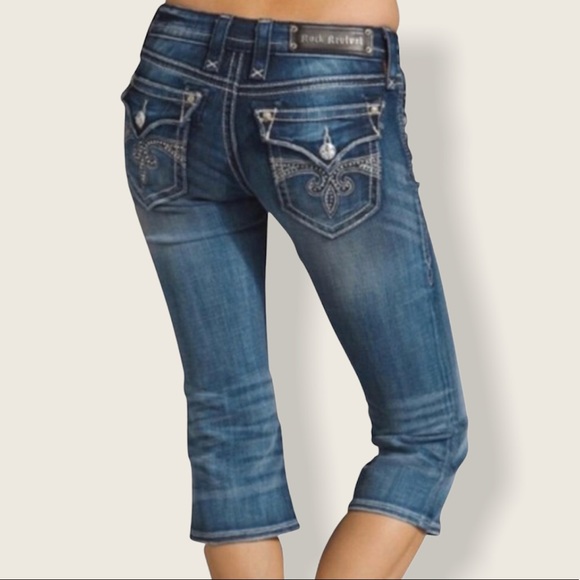 Rock Revival Pants - Rock Revival Sora Capri Jeans